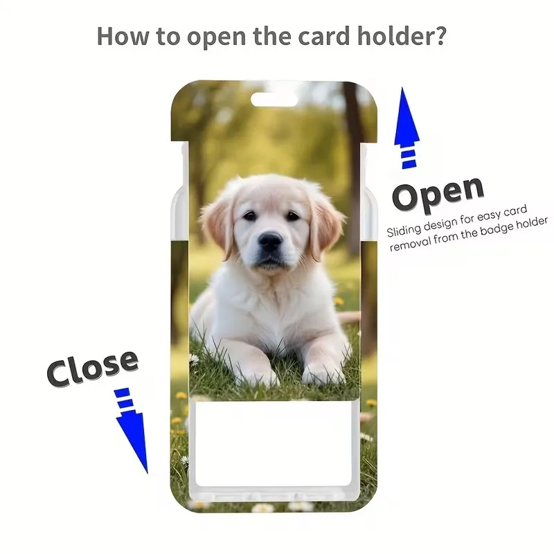 Customization Print Your Own Photos Batch Logos Or Patterns On The Card Holder Great Unique Souvenir Gift for family And Friends
