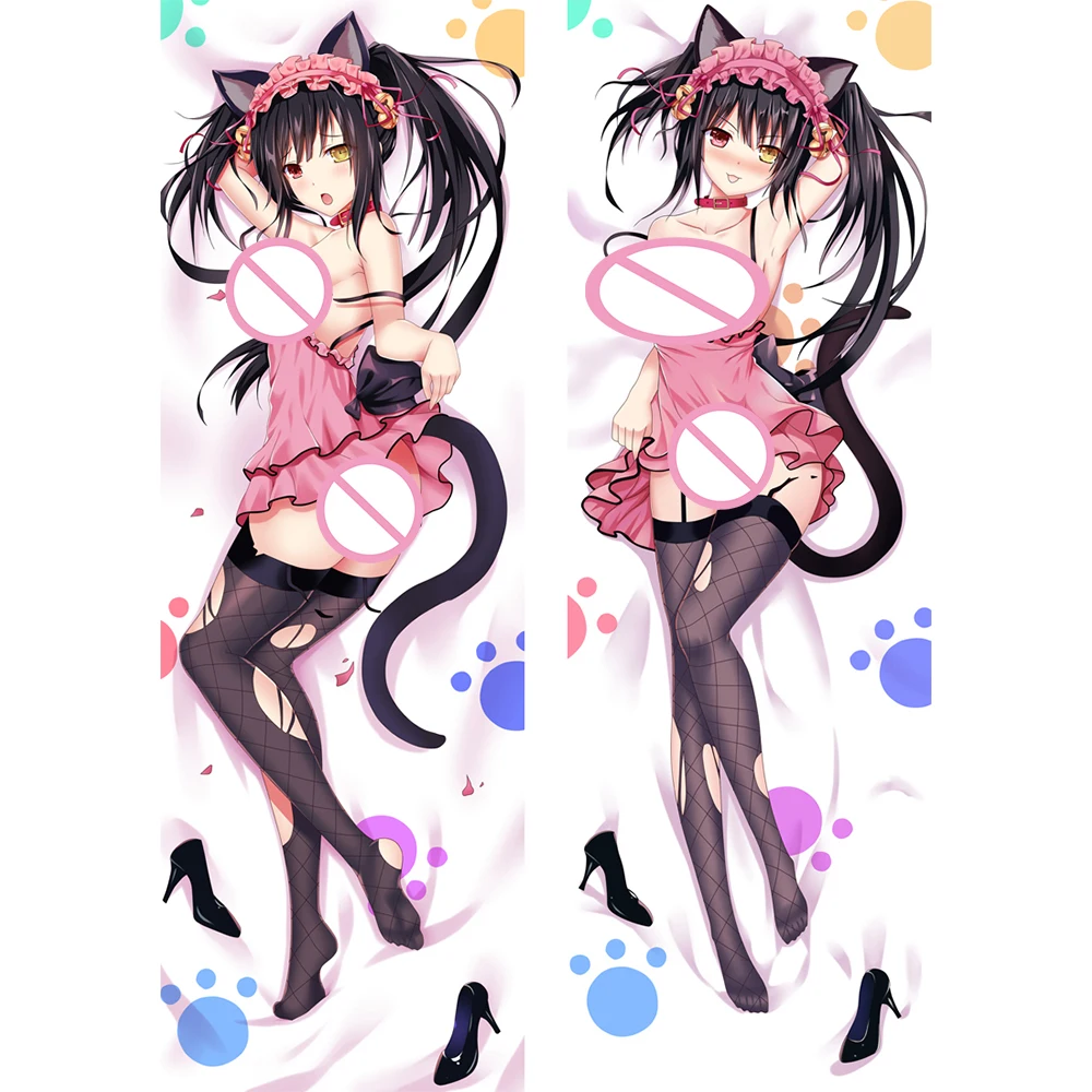 

Dakimakura Anime Date A Live Kurumi Tokisaki Body Pillowcase Double-sided Print Fullbody Pillow Cover Cute Cosplay Otaku Gifts