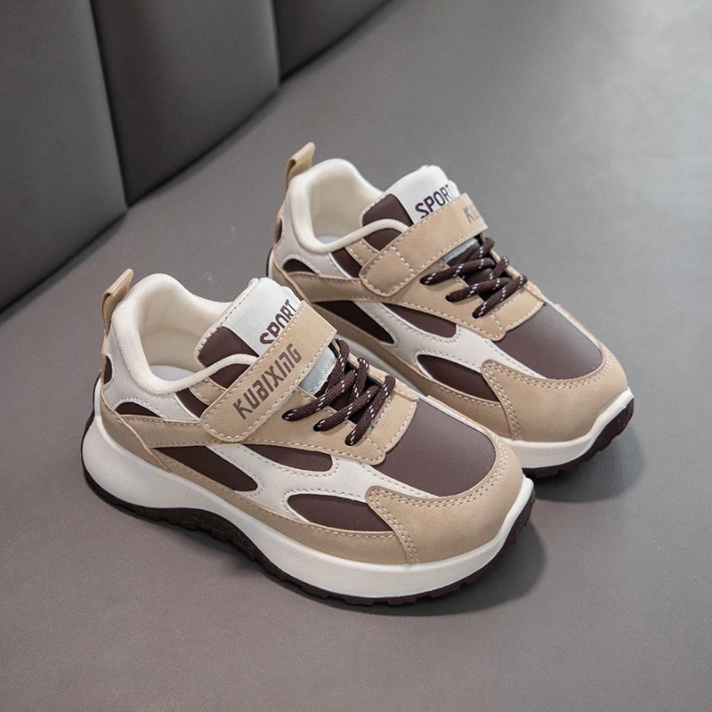 2026 Frühling Bestseller Outdoor Rebound Kinder-Sportschuhe Verschleißfeste Stoßdämpfende Laufschuhe Campus Alltags-Freizeitschuhe – Detail 5