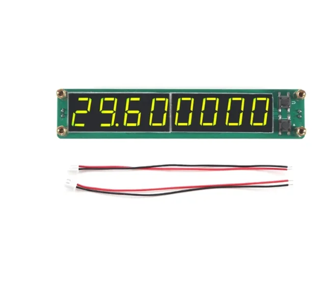 0.1 to 60MHz 20MHz to 2400MHZ 2.4GHz RF Signal Frequency Counter Cymometer Meter Tester