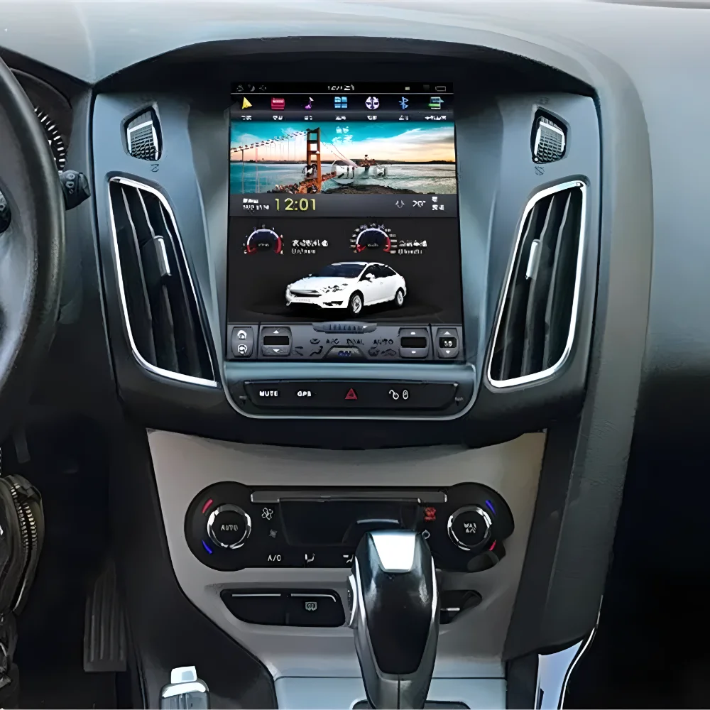 

8G 256G PX6 Android 13.0 Car Radio Vertical Screen for Ford Focus 2013-2017 Audio Player In-dash Carplay GPS Navigation