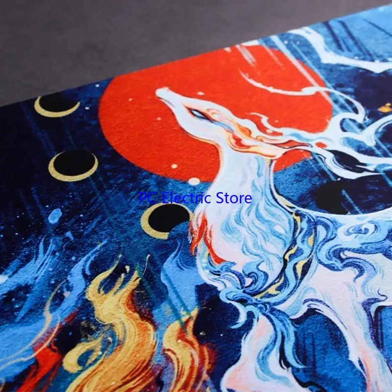 

F19C Esptiger QingSui Deer Game Mousepad Game Mouse Pad 4mm Thickness 480x400x4mm