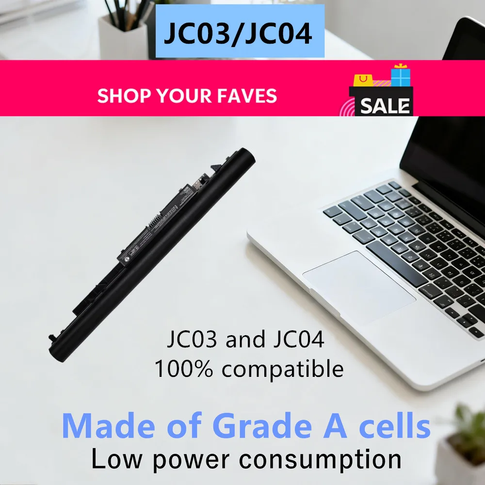 919682-421 HSTNN-LB7V HSTNN-LB7W HSTNN-PB6 JC04 TPN-C130 Laptop Battery For HP 250 G6 1WY82EA 250 G6 3QL59ES 255 G6 4CELLS