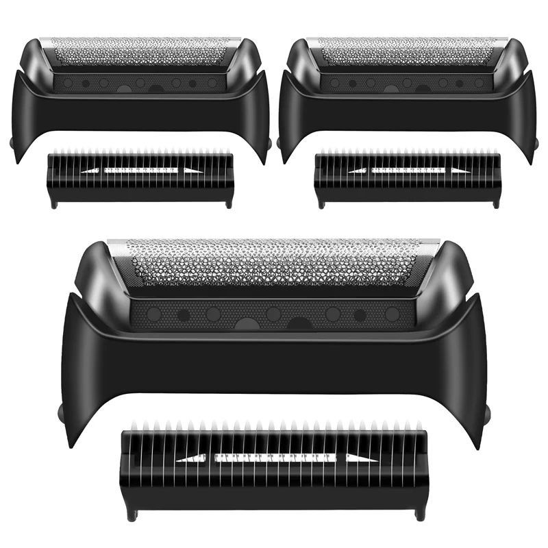 

A05E-3PCS Shaver Foil And Blade For Braun 20S 10B 20B 1000 Series Shaver Head