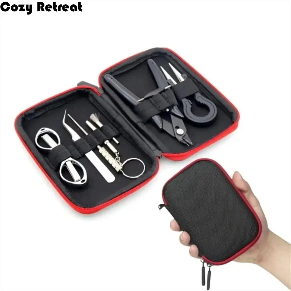 

9Pcs/set 9 in 1 Artistic Repair Tool Kit Screwdriver Curved Tweezers Blacksmith Tool Set Winding Rod T-shaped Screwdriver