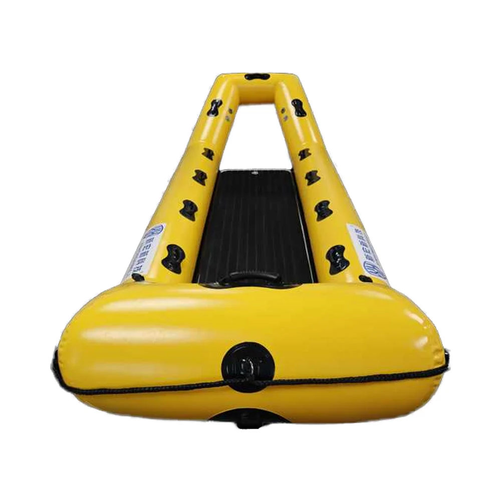 2027  Factory Direct Dispatch Fast Inflatable Ice Rescue Sled Water Equipment Floating Raft PVC Rubber Boat 2000 Lbs Load Capaci