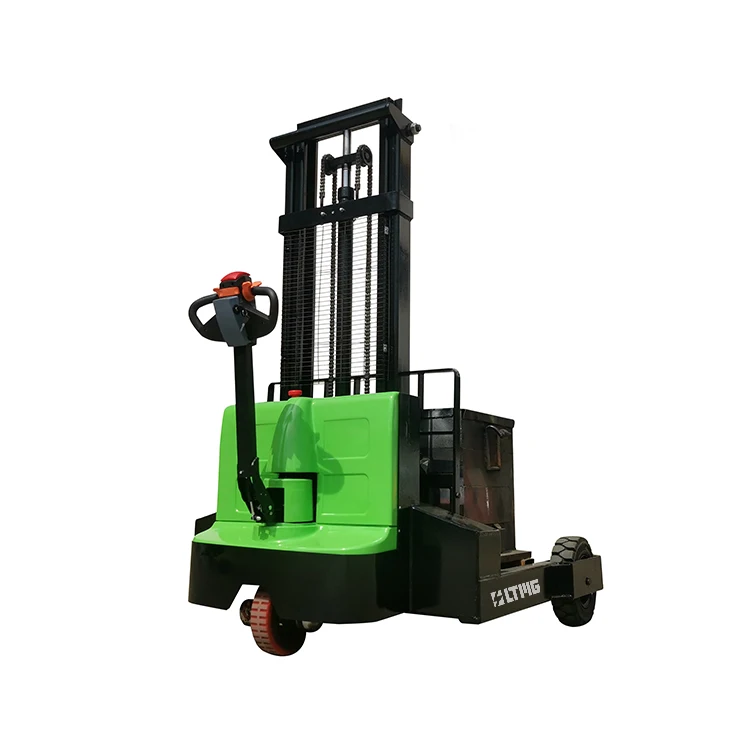 LTMG 1.5 Ton Outdoor Rough Road Automatic Electric Forklift All Terrain Full Electric Pallet Stacker