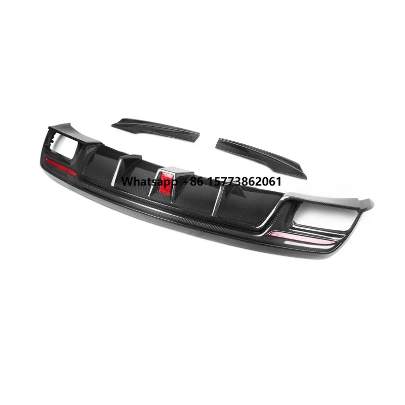 Dry Carbon Fiber Bodykit Rear Diffuser Bumper Lip for CLA45 CLA220 CLA250 CLA260 W117 C117