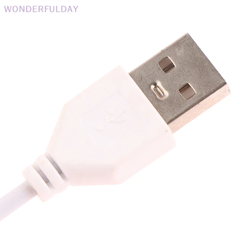 

New 1.5M USB 5V LED Tri-color Dimming Color Switch Cable Dimmer 4-Key Controller 2CH For Low Voltage LED CCT Bicolor Light