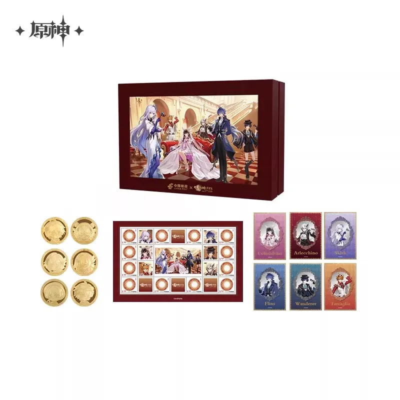 

Official Genshin Impact Licensed Anime 2026 Festival Reunion Series Game Merchandise Commemorative Pin Gift Set Holiday Gift