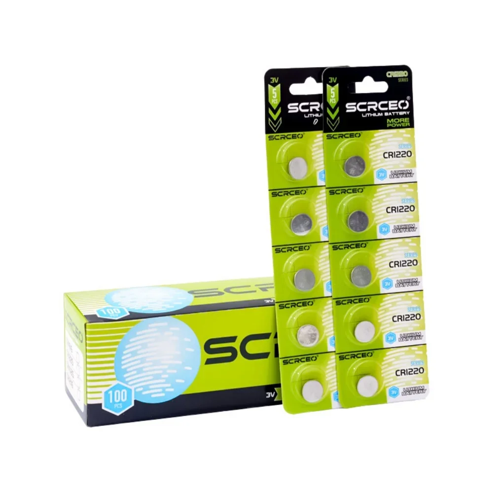 CR1220 Lithium-Knopfzellenbatterie BR1220 LM1220 DL1220 CR 1220 L04 5012LC Knopfzellen für Spielzeug und Fernbedienungen