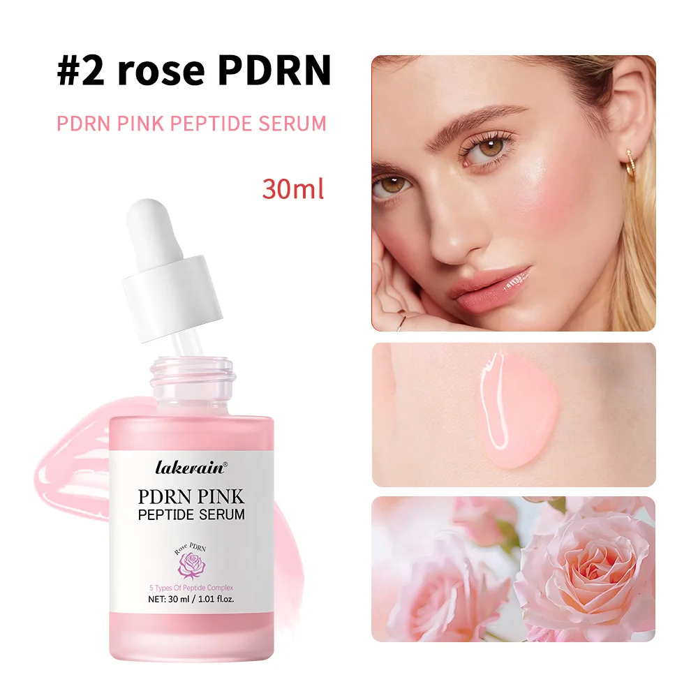 

Salmon DNA PDRN Pink Peptide Serum Pink glow serum Peptide Niacinamide Hydrating Moisturizing Firming Korean Skincare