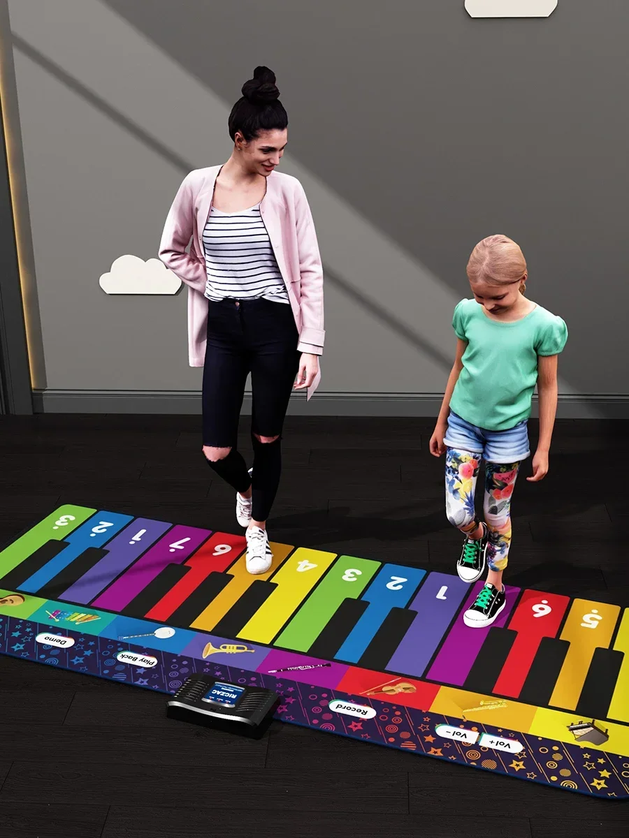 Stepping on the piano, children's toys, boys and girls, baby's first year gift