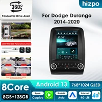 Hizpo 9,7 Carplay Android Auto Radio de coche para Dodge Durango 2014-2020 reproductor de vídeo Multimedia GPS estéreo HeadUnit DSP