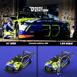 Mini Station 1:64 M4 Rossi's Racing Diecast Model Car