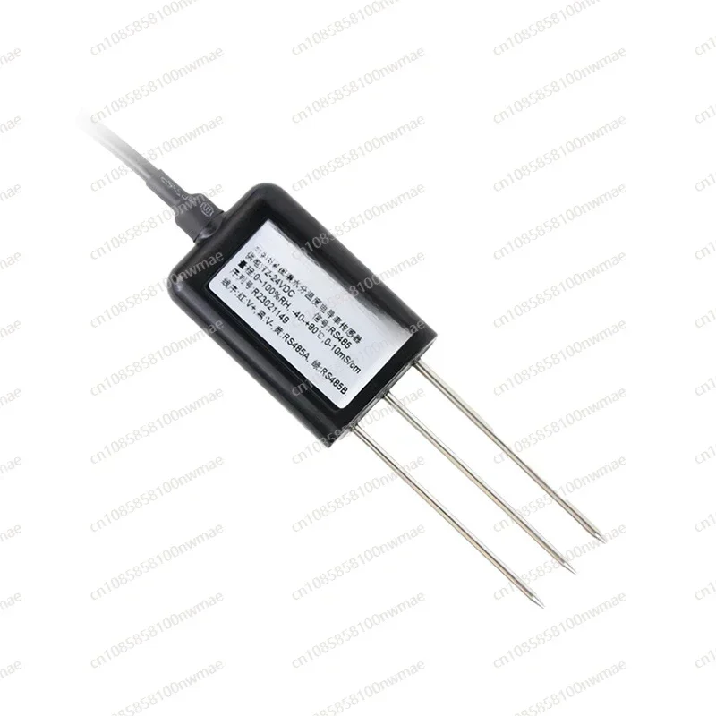 Soil Temperature and Humidity Conductivity Sensor soil Moisture temperature and Salt Three-in-one Transmitter