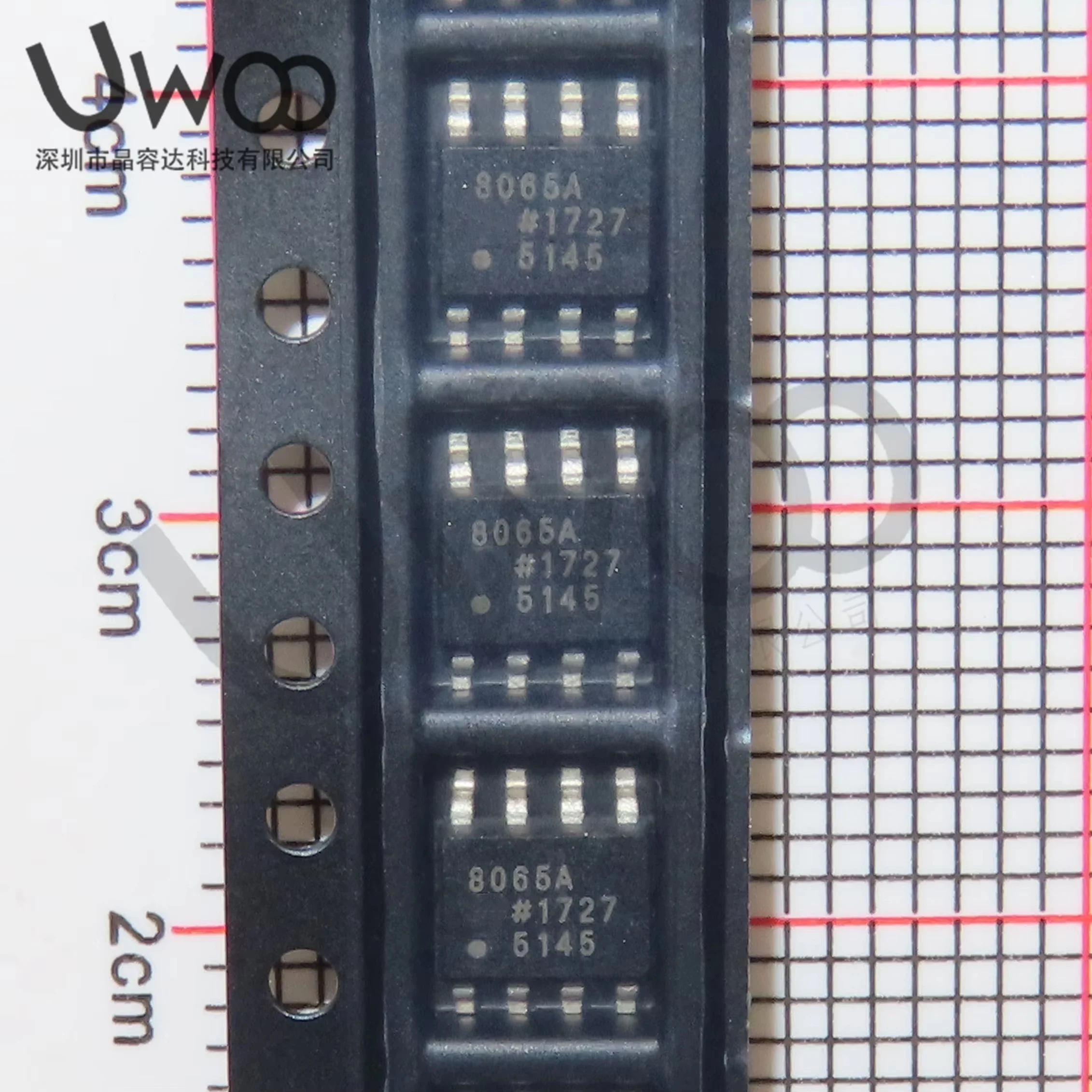 New original AD8065ARZ-REEL7 SOIC-8 High-performance 145MHz operational amplifier chip