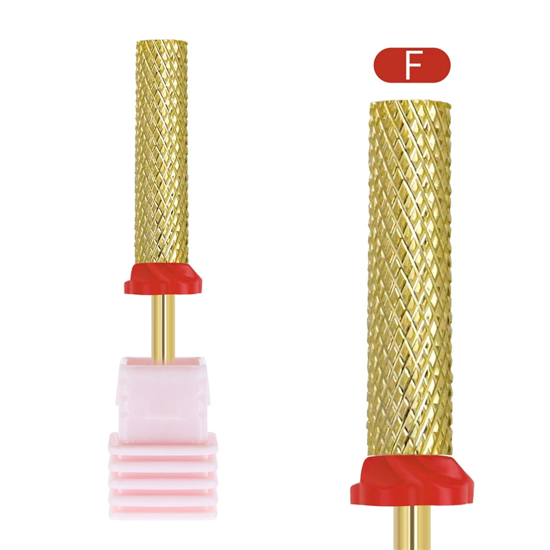 أداة العناية بالأظافر من الفولاذ التنغستن طويلة جدًا مع رأس تلميع متقاطع لإزالة الجلد الميت وفصلها