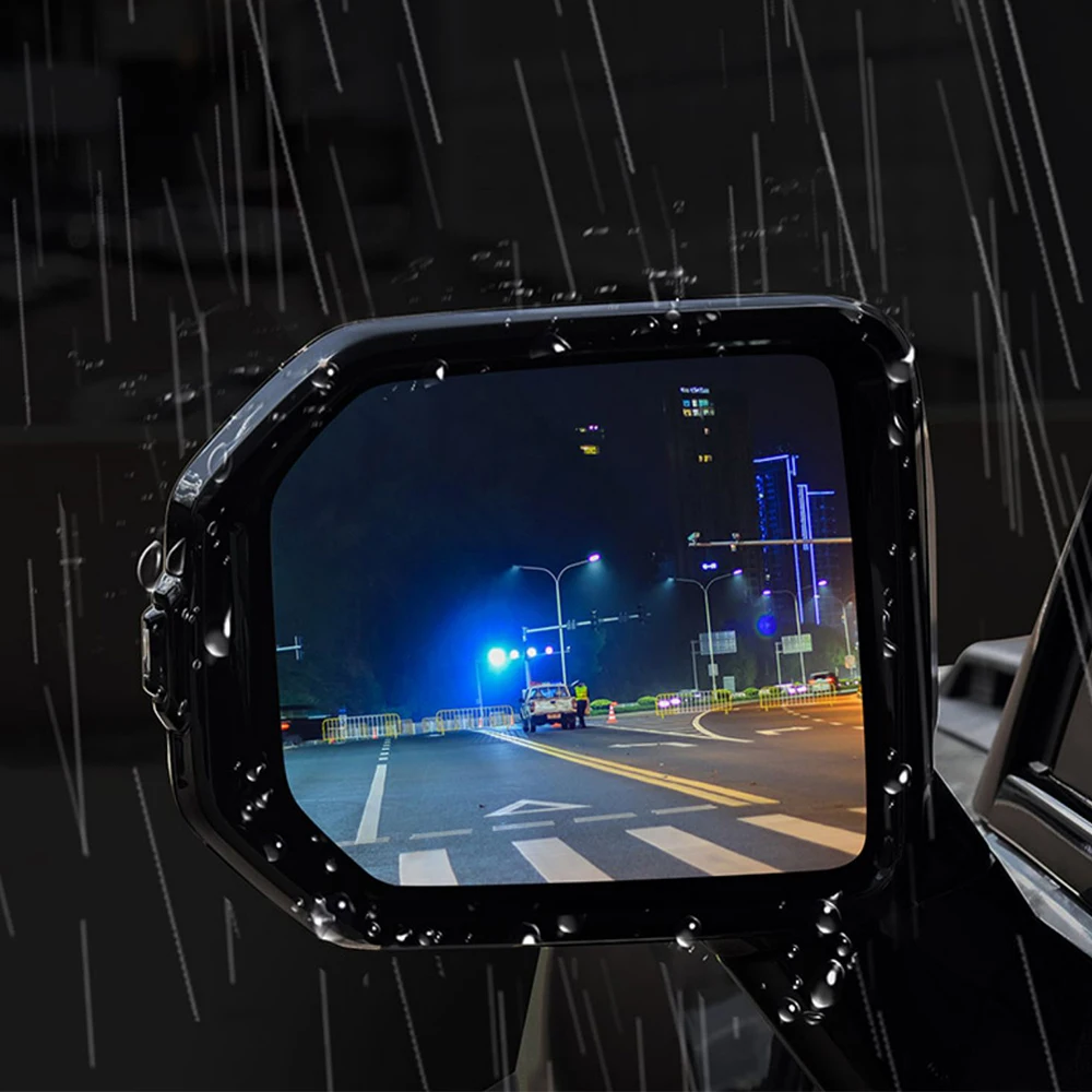 

2 Pcs For Chery Jetour Traveler T2 Rear View Mirror Rainproof Film Car Modification Special Accessory Rainproof And Fog Proof
