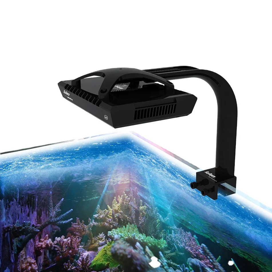 

SeaTorch 50W/90W/150W/220W Full Spectrum WiFi App Controlled Marine LED Coral Reef Light for Saltwater Aquarium Light
