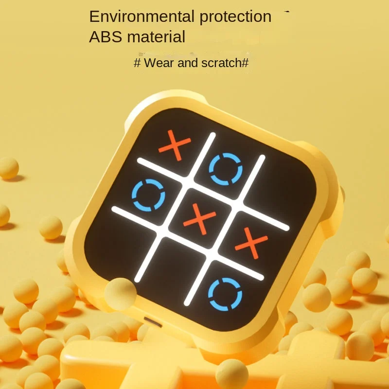 Tic-Tac-Toe Puzzle Fun Game Children Improve Focus Education Thinking Challenges Logic Exercise Smart Chess Piece Toy