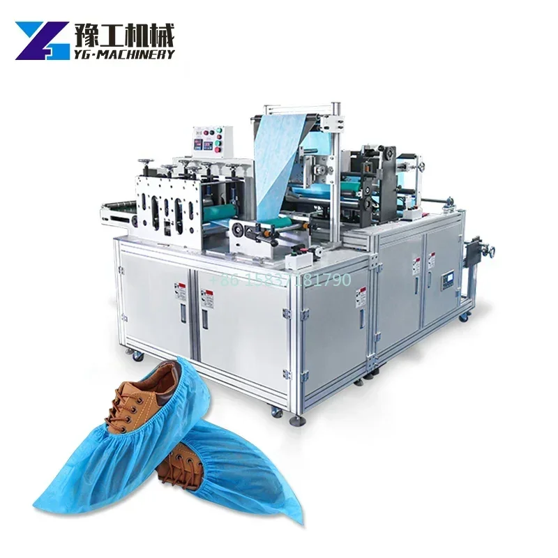YG Automatic Shoe Cover Making Machine Polypropylene Cover Machine Disposable Pe Film Shoe Cover Making Machine Manufacturer