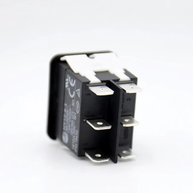 Produktbild von Kippschalter HY12-9-3 – 6-polig, 20 A / 2 PS, 125/250 V, IP65 – Für Industriewerkzeuge Und Schwere Geräte