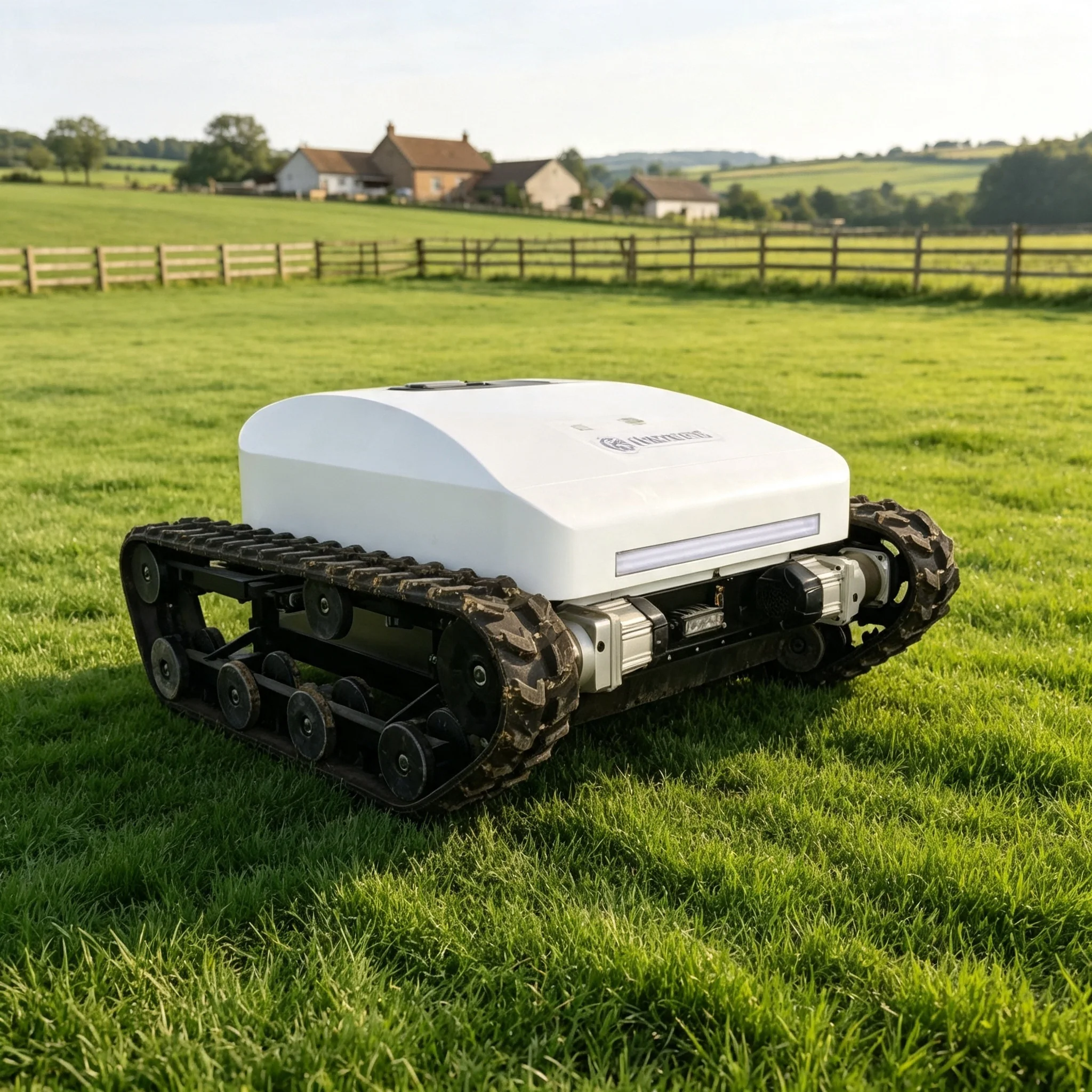 800mm Cutting Width Remote Control  Mower Lithium Battery Crawler Tracked Vegetation Cutter CE EPA Commercial Orchard