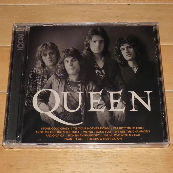 Rock Queen Freddie Mercury Music CD Greatest Hits Álbum We Will Rock You Gravação de música Cosplay Walkman Car Soundtracks Caixa Presentes