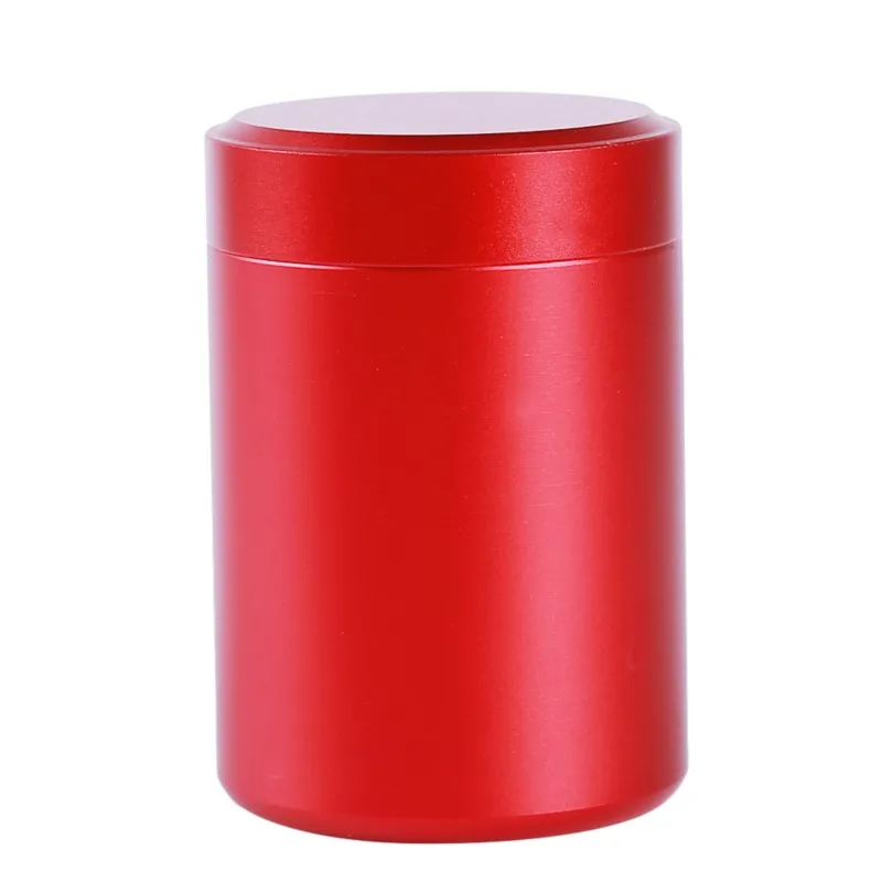 1PC Travel Canister Portable Airtight Smell Proof Storage Candy Bottle Herb Stash Jar Sealed Container Tea Box Mini Metal Cans