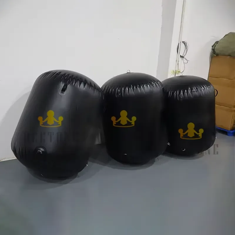 Custom Outdoor Swimming Marker Inflatable Race Water Buoy Cylinder Tube Buoy for Triathlon