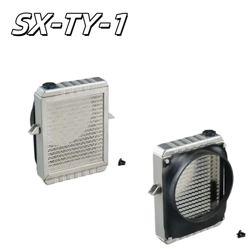 

1/14 RC Truck Radiator Grille Cooler SCALECLUB SX-TY-1 For Tamiya 1/14 770s FH16 AROCS TGX RC Tractor Truck Parts Accessories
