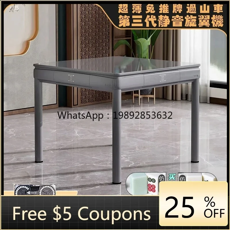 

Автоматический карточный дилер JX (роллер-спиннер) для маджонга, шахмат и карточных игр, для дома и ресторанов, двойного назначения