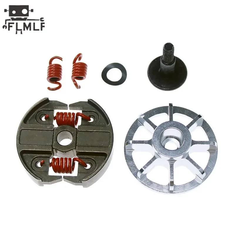 Kit de resorte doble de embrague de 8000RPM para coche Rc, motor Zenoah CY ROVAN 23CC-71CC para 1/5 Hpi Rofun Km Baja LT DBXL FG GoPed Redcat