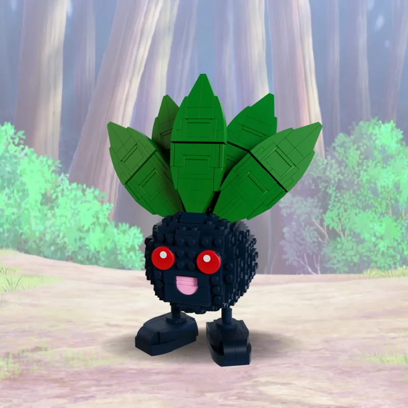 

439 шт. MOC Oddish Pocket Pets, образовательные строительные блоки, рождественский подарок, креативный обучающий и сборный комплект для развития фокуса