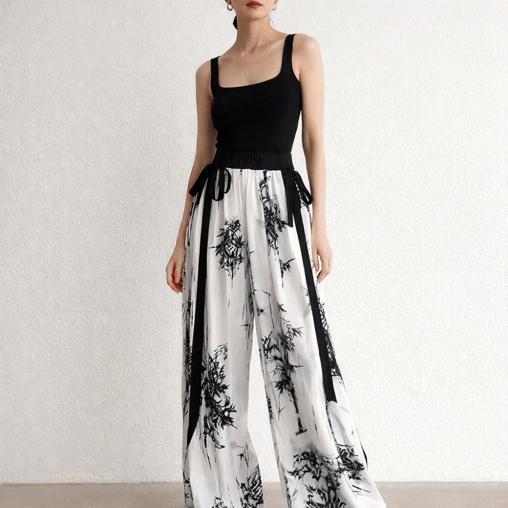 Spodnie w stylu retro z jedwab – Silk Painting Dye recenzja i cena