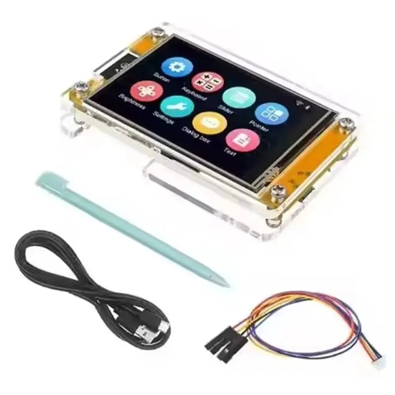 

Плата разработки WROOM Screen ESP32 с 2,8-дюймовым дисплеем для Arduino с LVGL, Wi-Fi, Bluetooth, сенсорным LCD TFT-модулем и корпусом