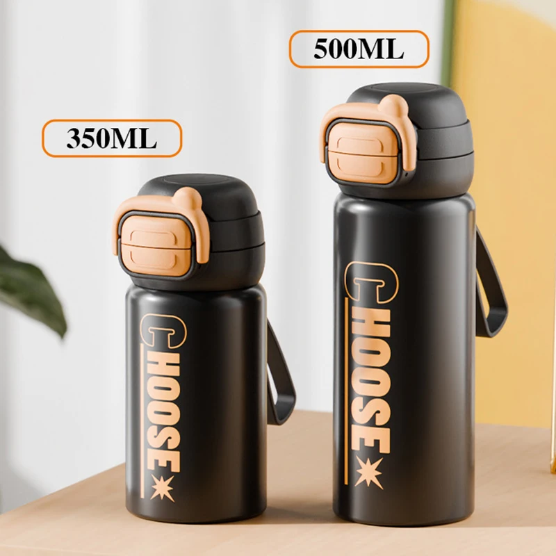 Thermos Cup with Intelligent Temperature Display Water Bottle Stainless Steel Tumblers Sport Coffee Mugs Portable Vacuum Flask