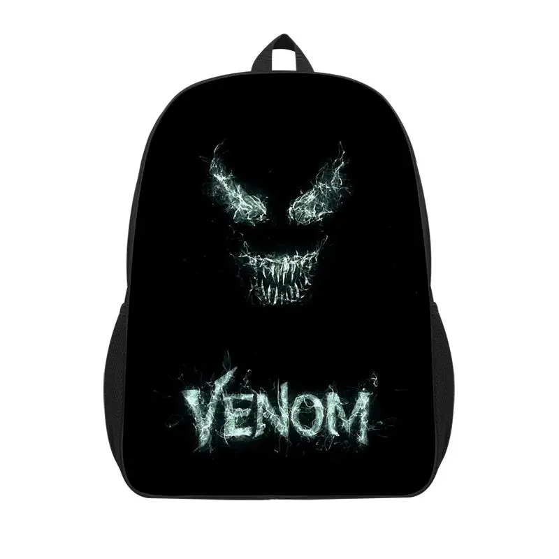 Marvel venom cartoon print large-capacity backpack primary and middle school students handsome and good-looking boy schoolbag