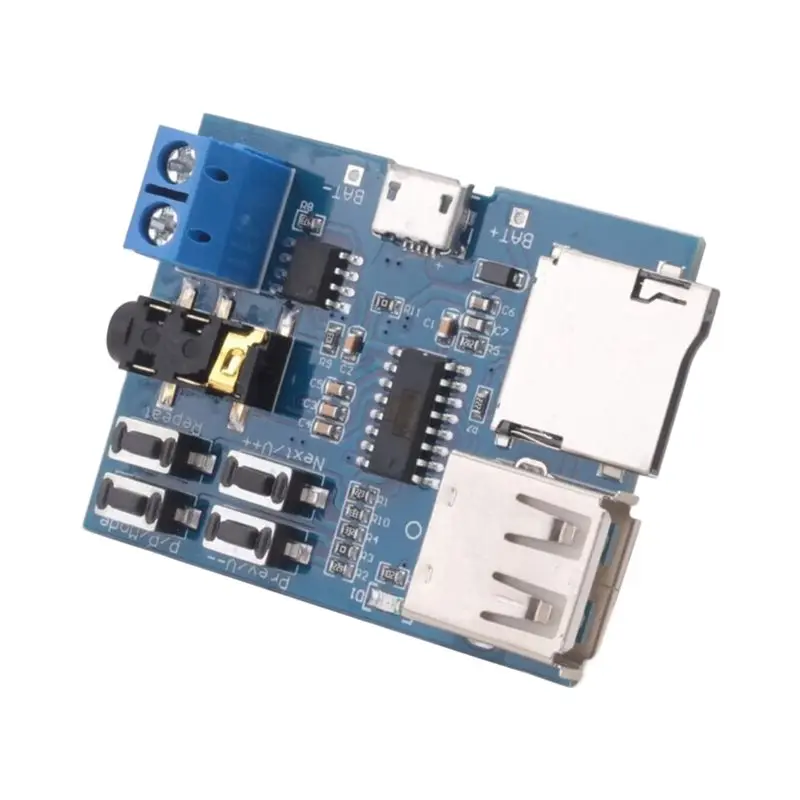 Picture 4: Y43A-Mp3 Lossless Decoders Decoding Power Amplifier Mp3 Player Audio Module Mp3 Decoder Board Support TF Card USB
