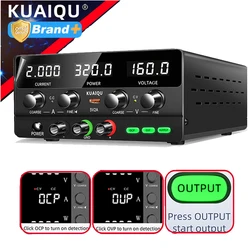 KUAIQU Lab Power Supplies 160V 2A Upgrade OCP OVP Function,30v 10a Adjustable Dc Power Supply With Output Switch,For Repair PCB