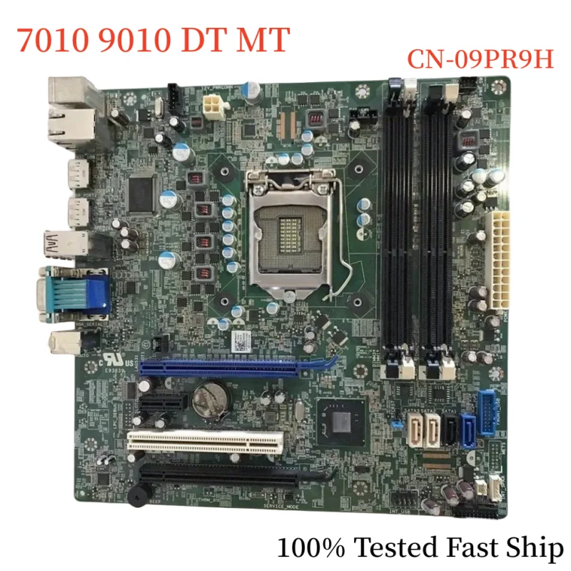 

CN-09PR9H For DELL Optiplex 7010 9010 DT MT Motherboard 09PR9H 9PR9H LGA1155 DDR3 Mainboard 100% Tested Fast Ship