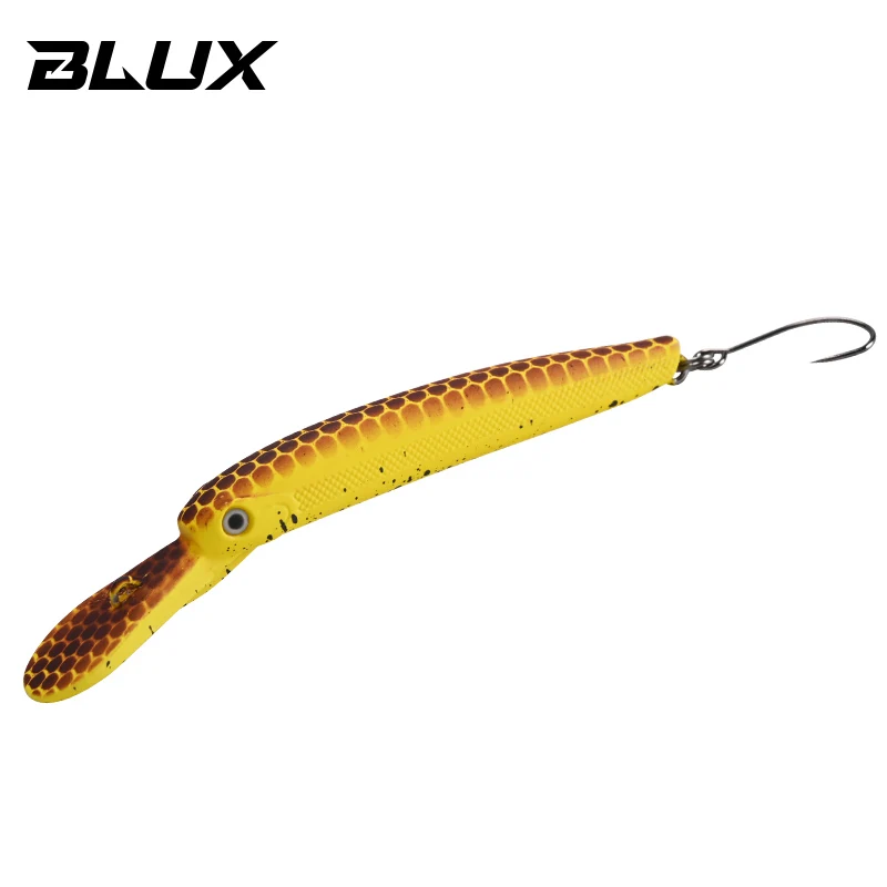 BLUX Trout Player 50mm 2g Schwimmender Slim Minnow Wobbler Angelköder Süßwasser-Crankbait Künstlicher Harter Köder Forellen-Angelzubehör
