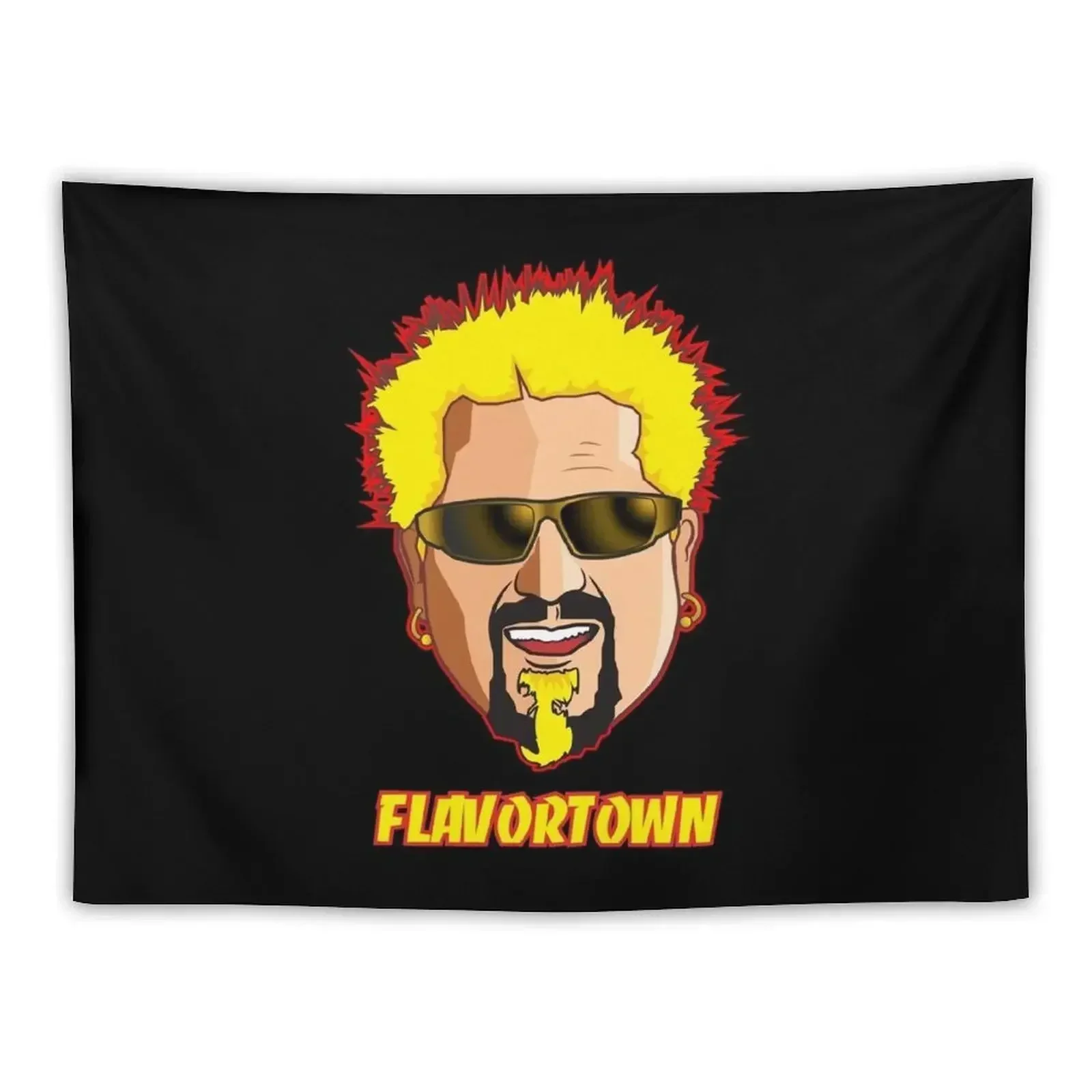 

Guy Fieri Tapestry Outdoor Decor Carpet Wall Decorative Paintings Tapestry