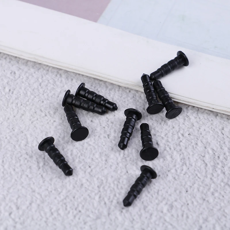 10pcs Random Caolor Plastic Dust Plug 3.5mm Earphones Phone Accessories Dustproof Plug Caps