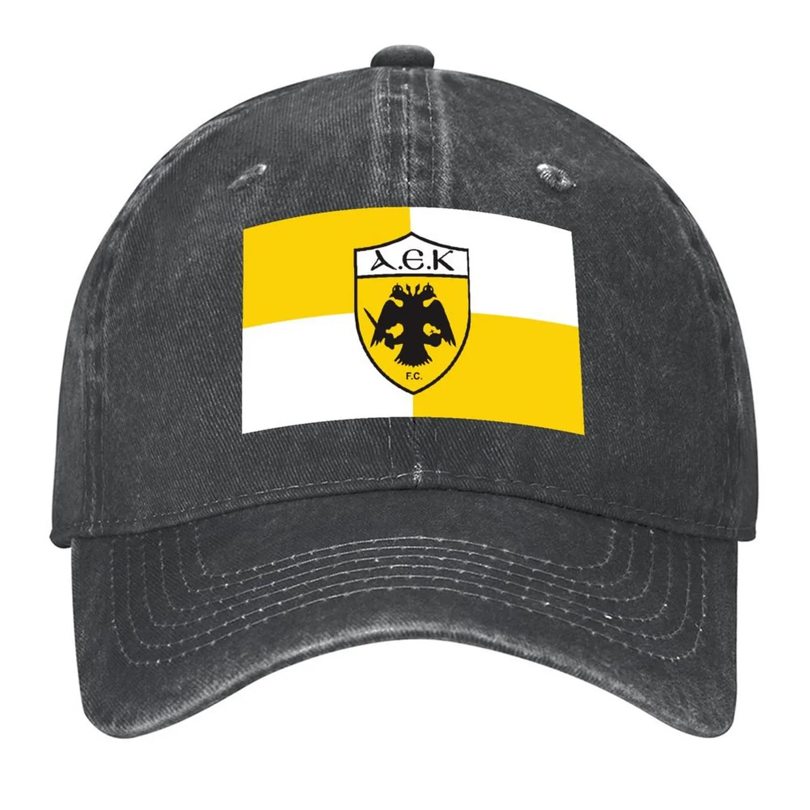 

AEK FC Baseball Cap hats on offer hard hat custom caps fun hats Men's Caps Women's