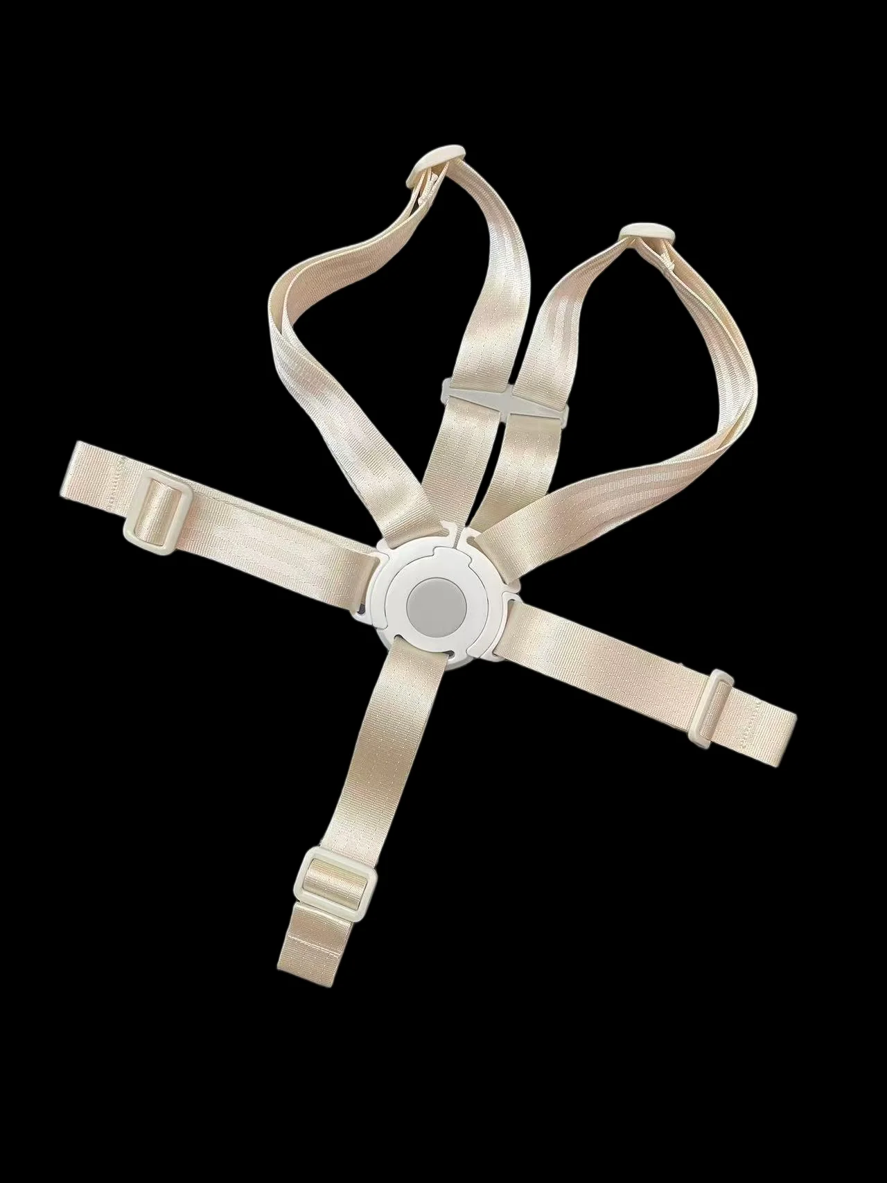 Champagne 5 point harness for  Boori Neat High Chair V22 For boori Byron High chair baby dining chair replacement strap
