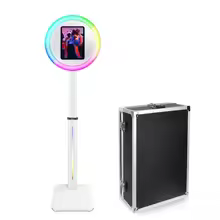 Adjustable Height Photo Booth For 12.9inch 3rd 4th 5th 6th iPad Selfie Photobooth Machines For Party Weddings Events - AliExpress 