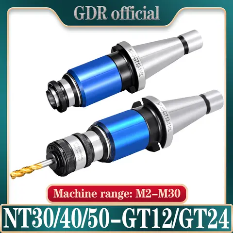 GDR NT GT NT30 GT12 NT40 GT12 NT50 GT12 ISO40 ISO50 GT GT24 tool holder ISO DIN JIS M2-M30 chuck Collet Tool Holder Bracket tool