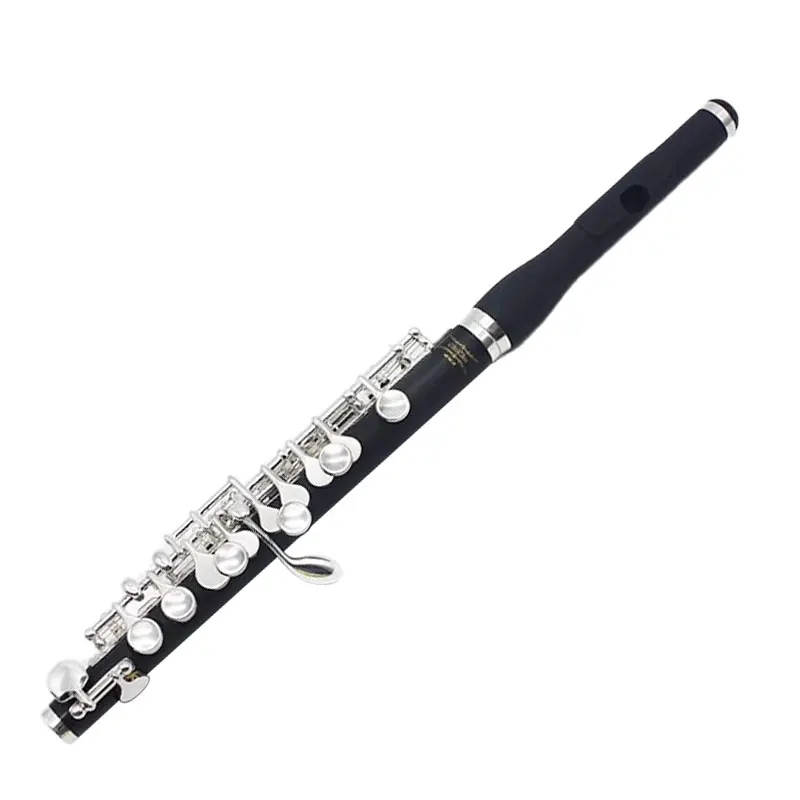 

Professional woodwind instrument standard, high-quality C-key silver plated short flute, professional performance manufacturer